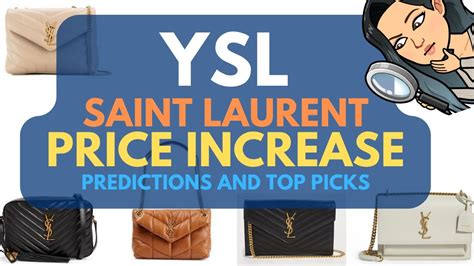 does ysl have price increases|ysl price increase.